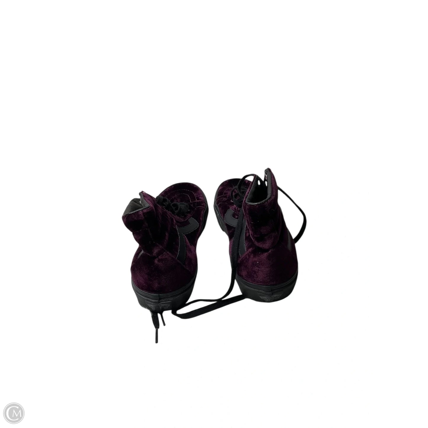 Shoes Sneakers By Vans In Purple, Size: 7.5