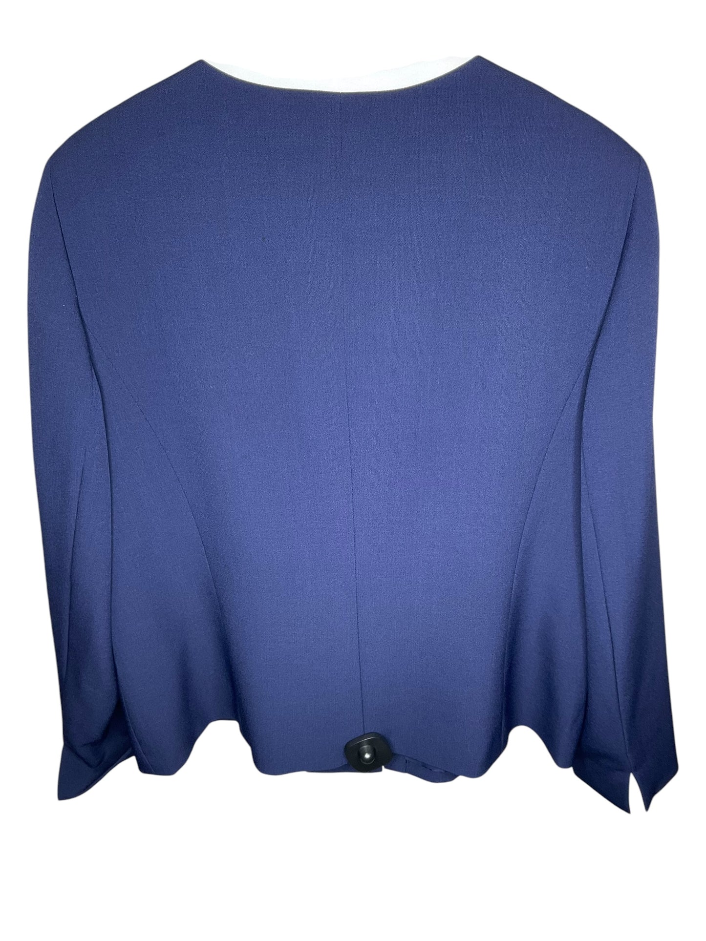 Blazer By Le Suit In Blue, Size: 16