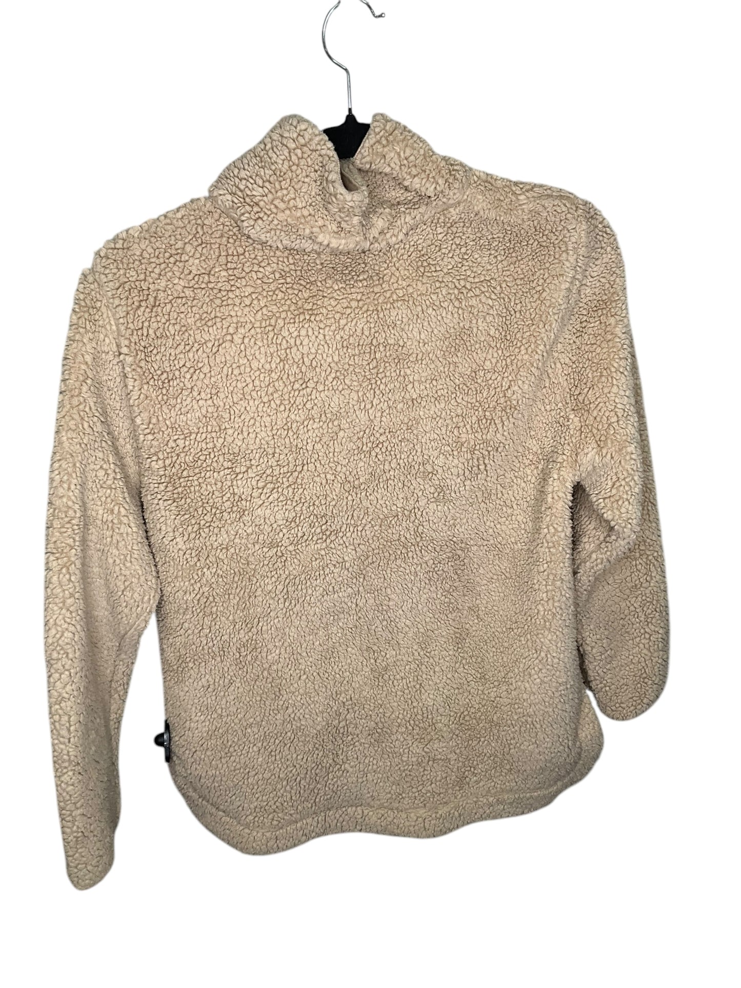 Sweatshirt Collar By Calvin Klein In Brown, Size: S
