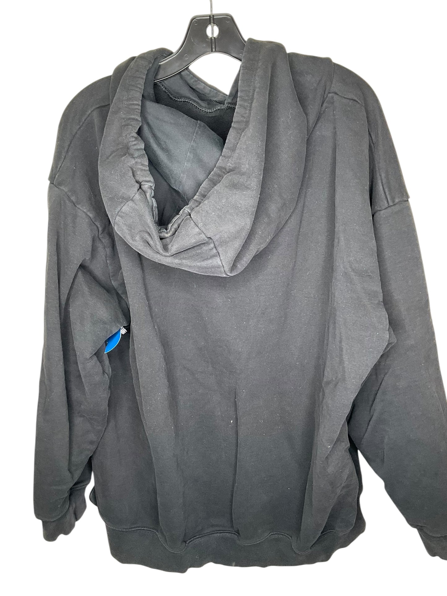Sweatshirt Hoodie By Aerie In Black, Size: L