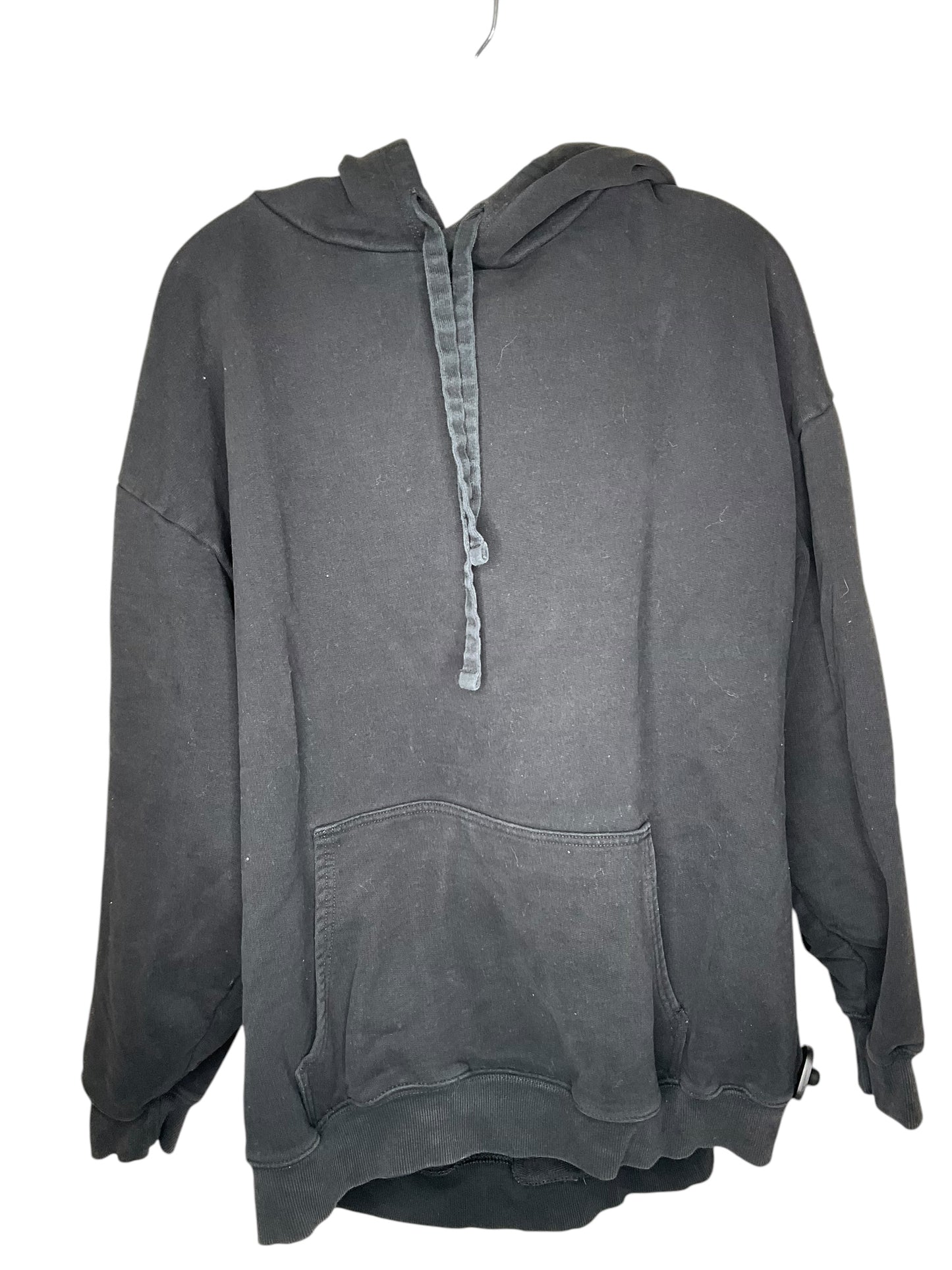 Sweatshirt Hoodie By Aerie In Black, Size: L