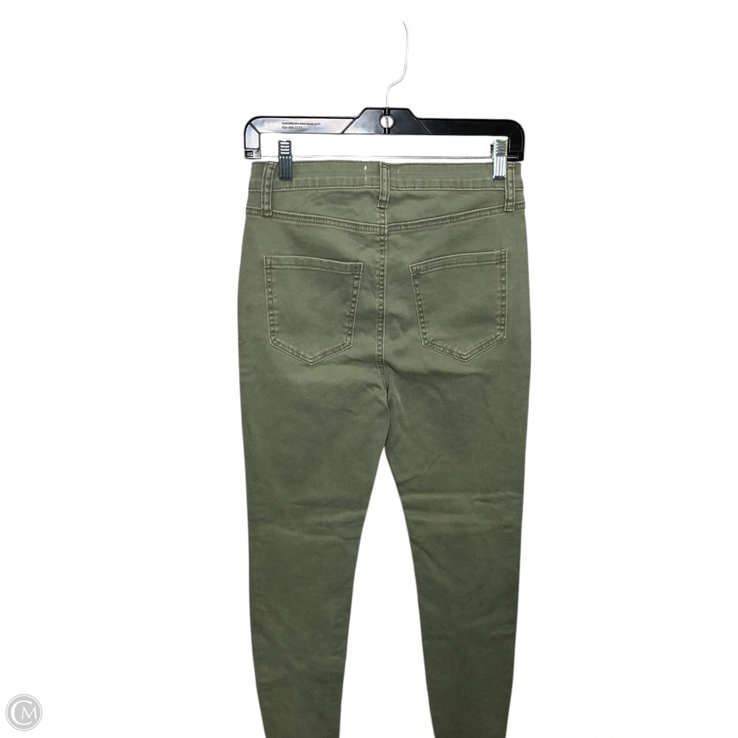 Jeans Skinny By Mudpie In Green Denim, Size: S