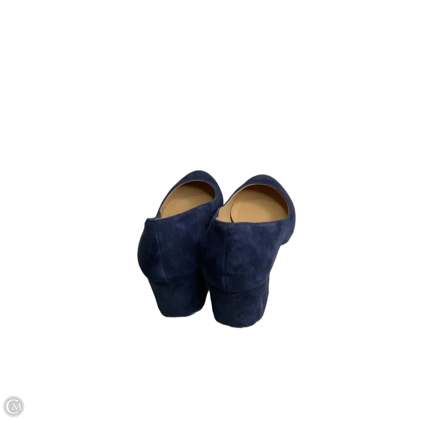 Shoes Heels Block By Talbots In Blue, Size: 7.5