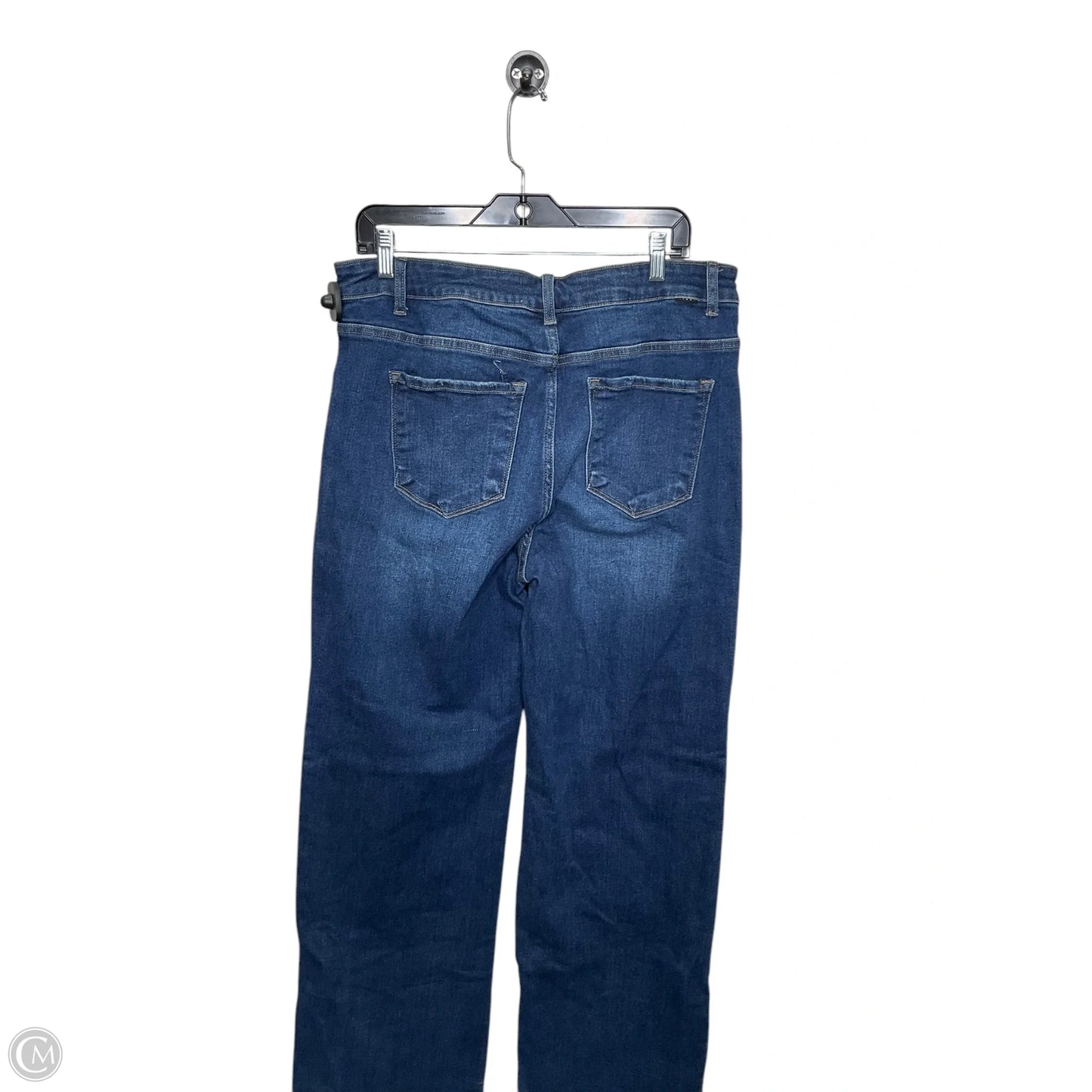 Jeans Wide Leg By Risen In Blue Denim, Size: 14