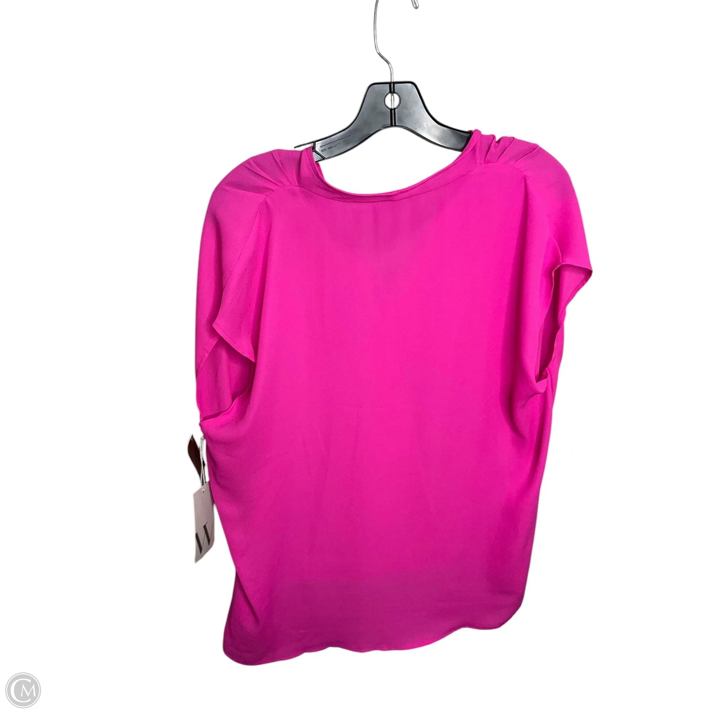Top Short Sleeve By Worthington In Purple, Size: L
