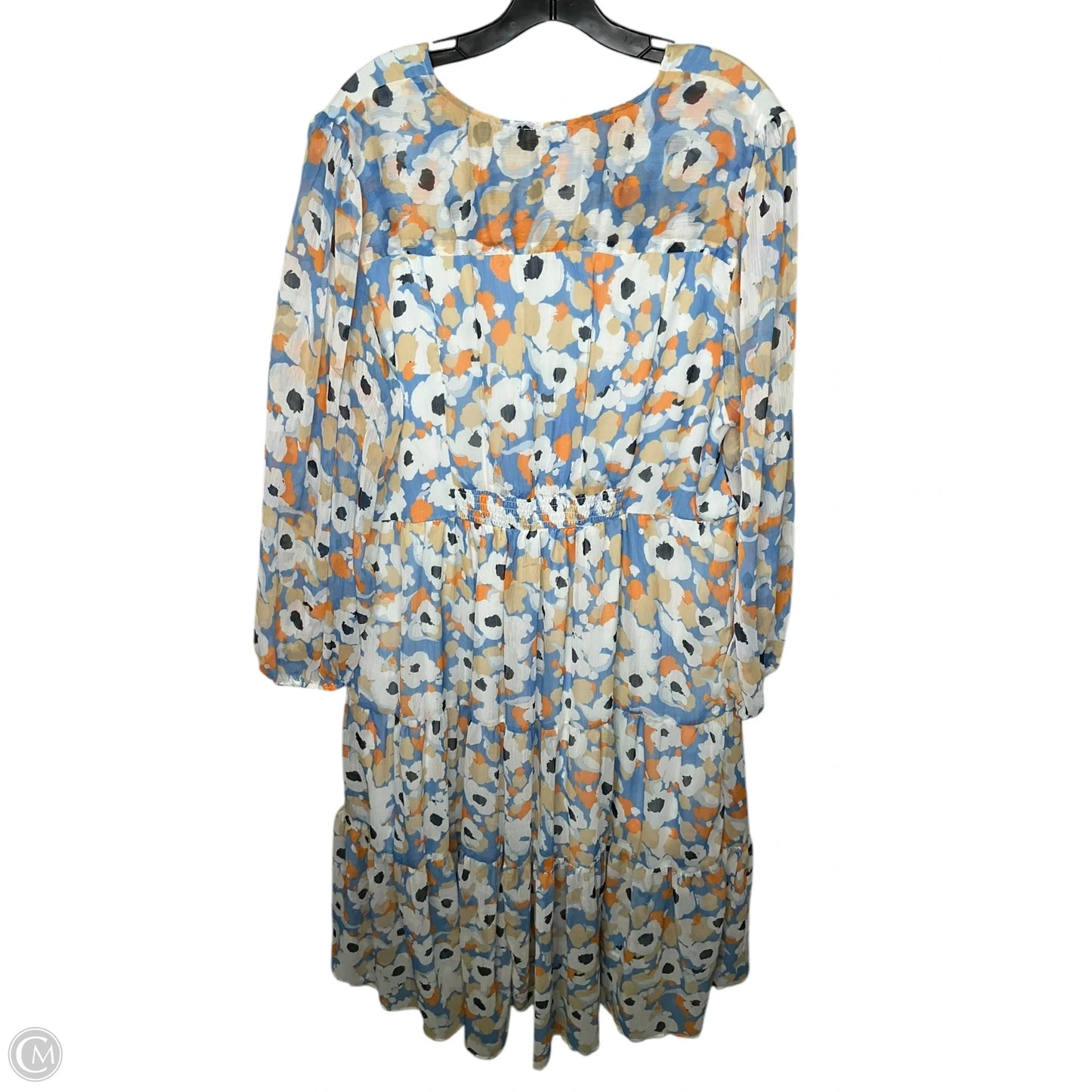 Dress Casual Midi By Joie In Floral Print, Size: 1x