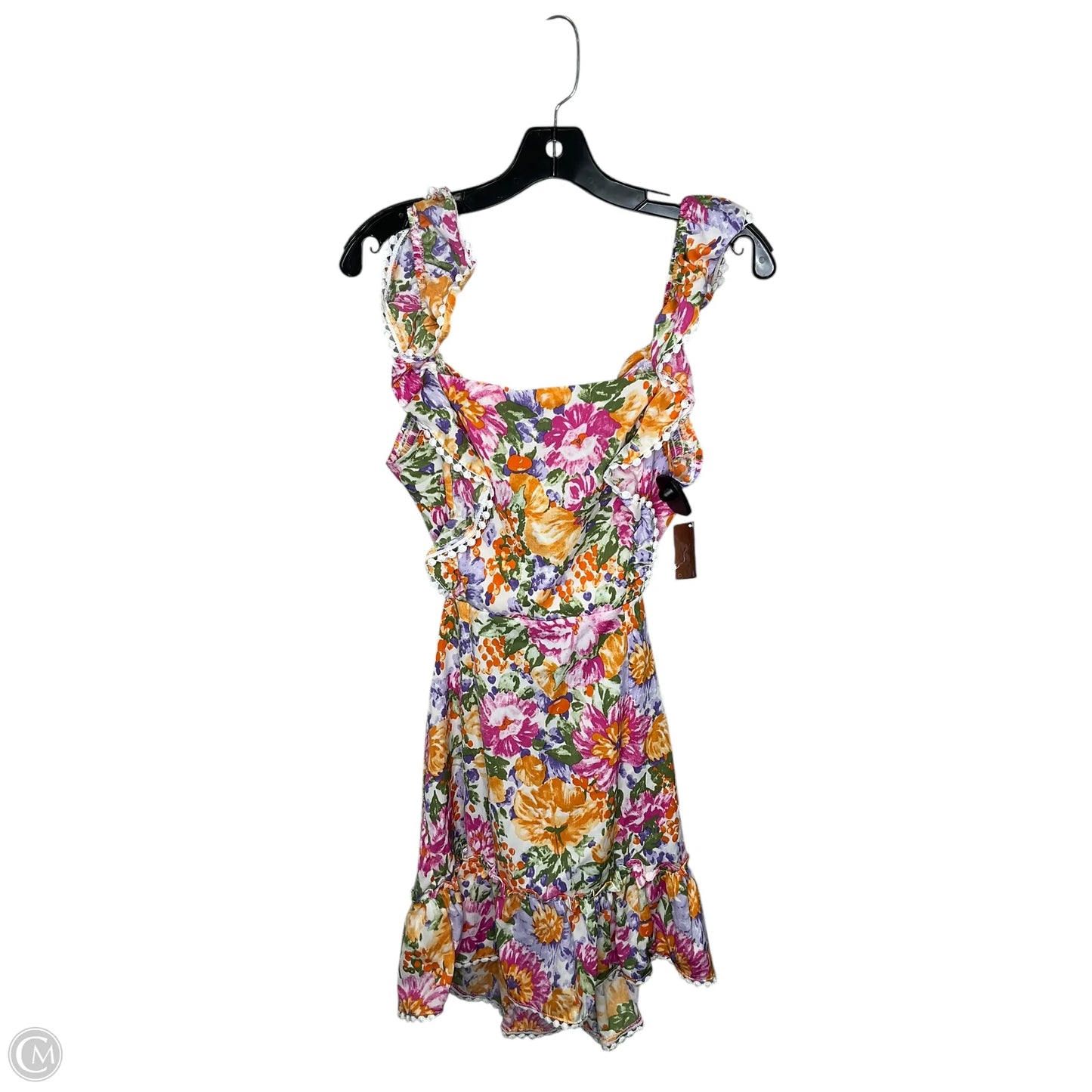 Dress Casual Short By Clothes Mentor In Floral Print, Size: S