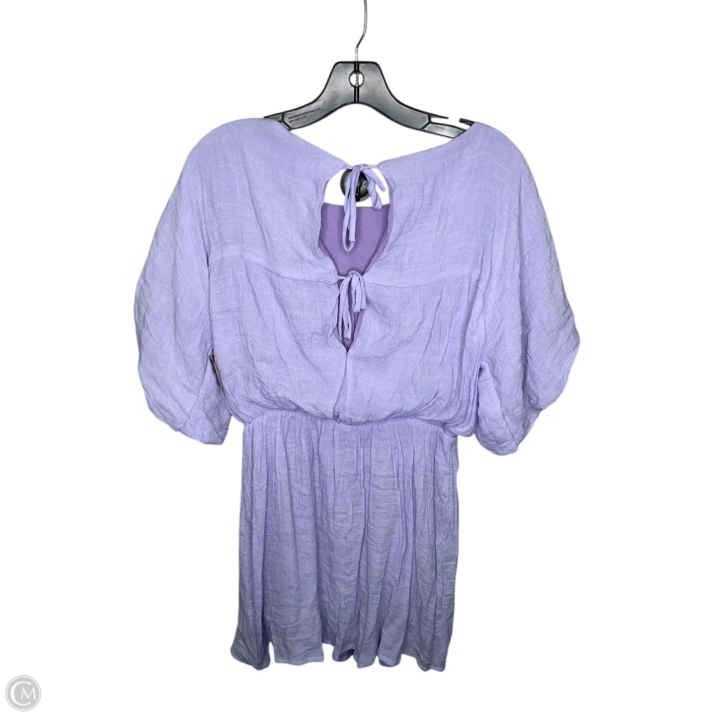 Dress Casual Short By Vestique In Purple, Size: M