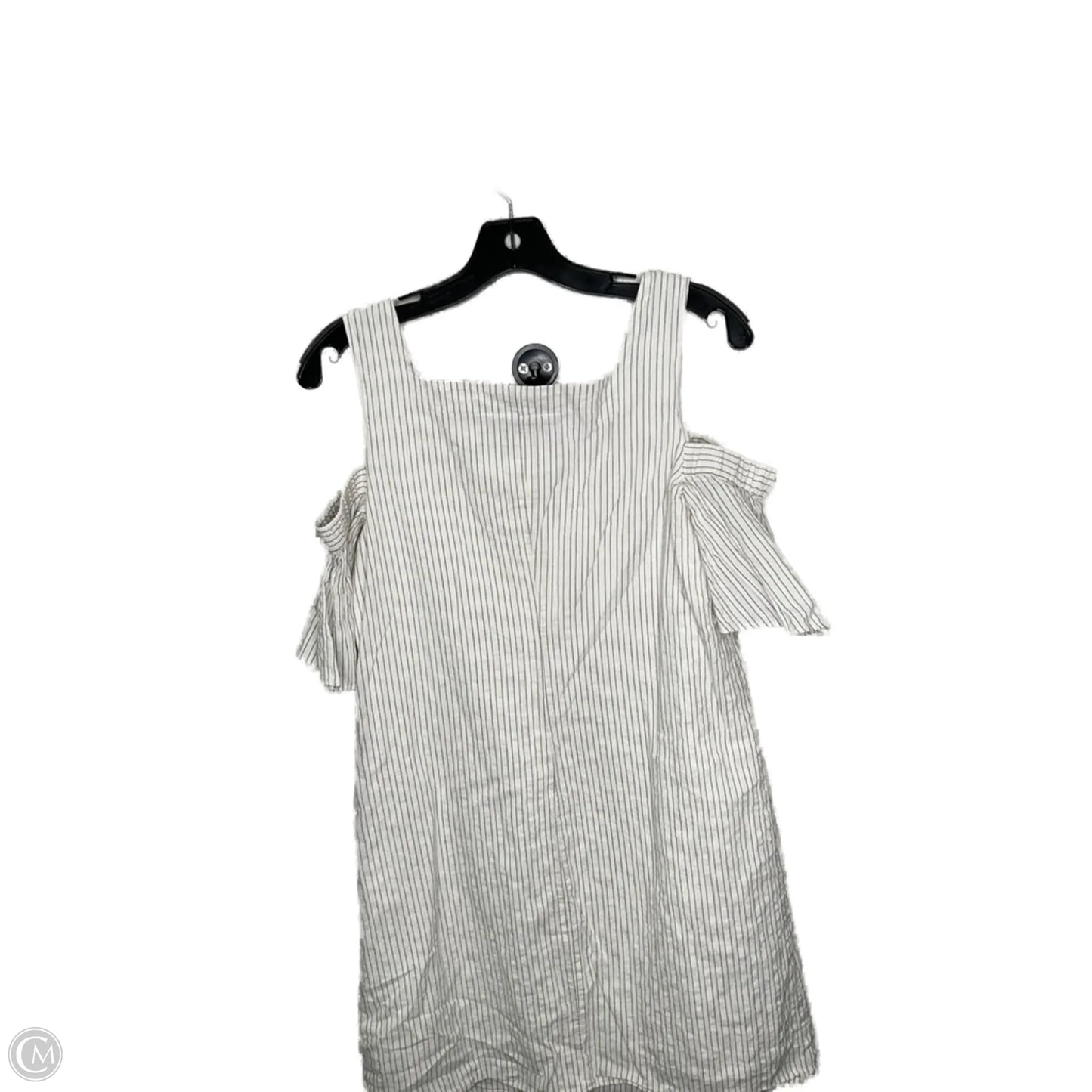 Dress Casual Short By Madewell In Striped Pattern, Size: S