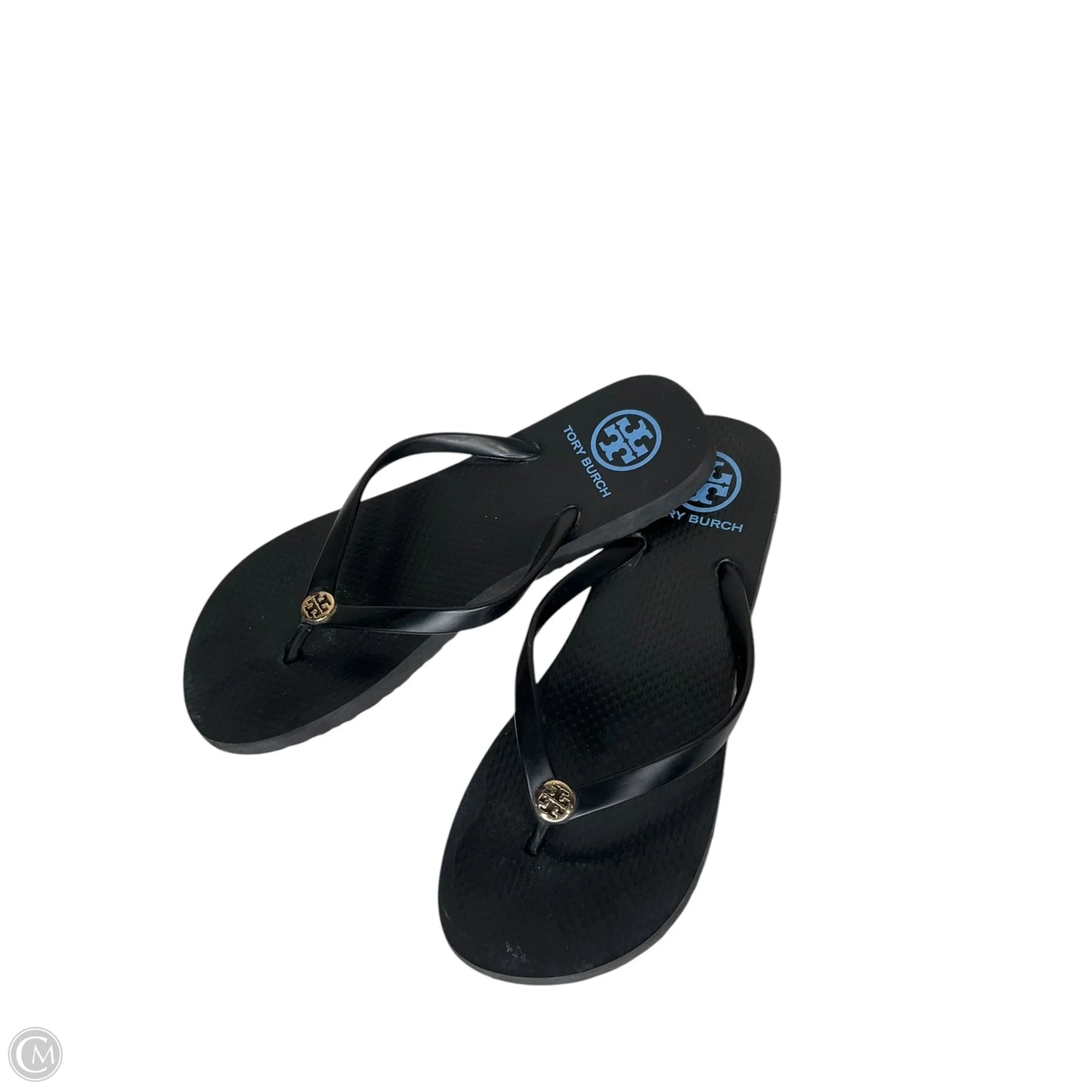 Sandals Designer By Tory Burch In Black, Size: 8