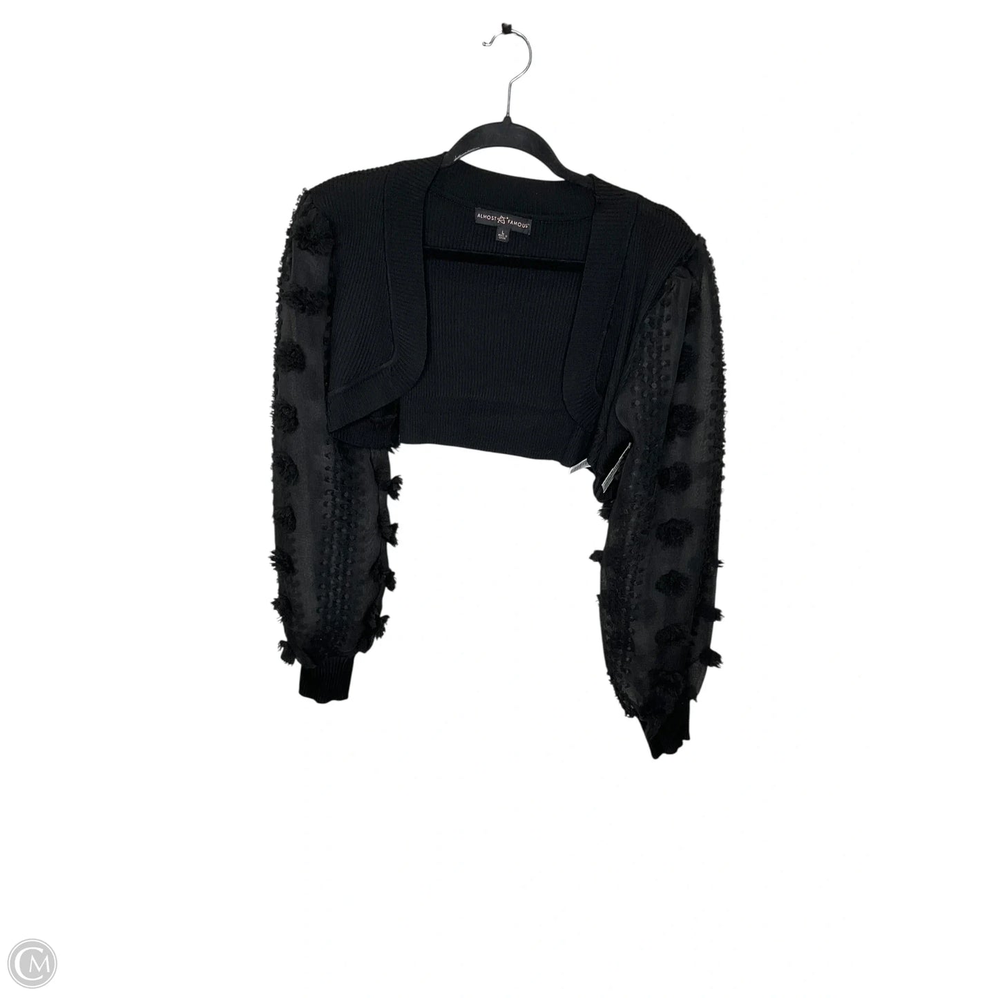 Cardigan By Almost Famous In Black, Size: L