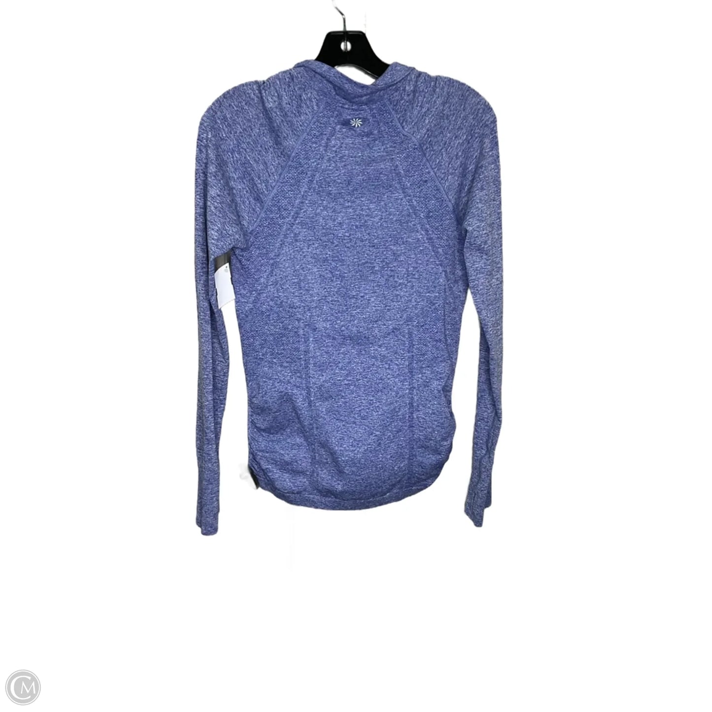 Athletic Top Long Sleeve Collar By Athleta In Blue, Size: S