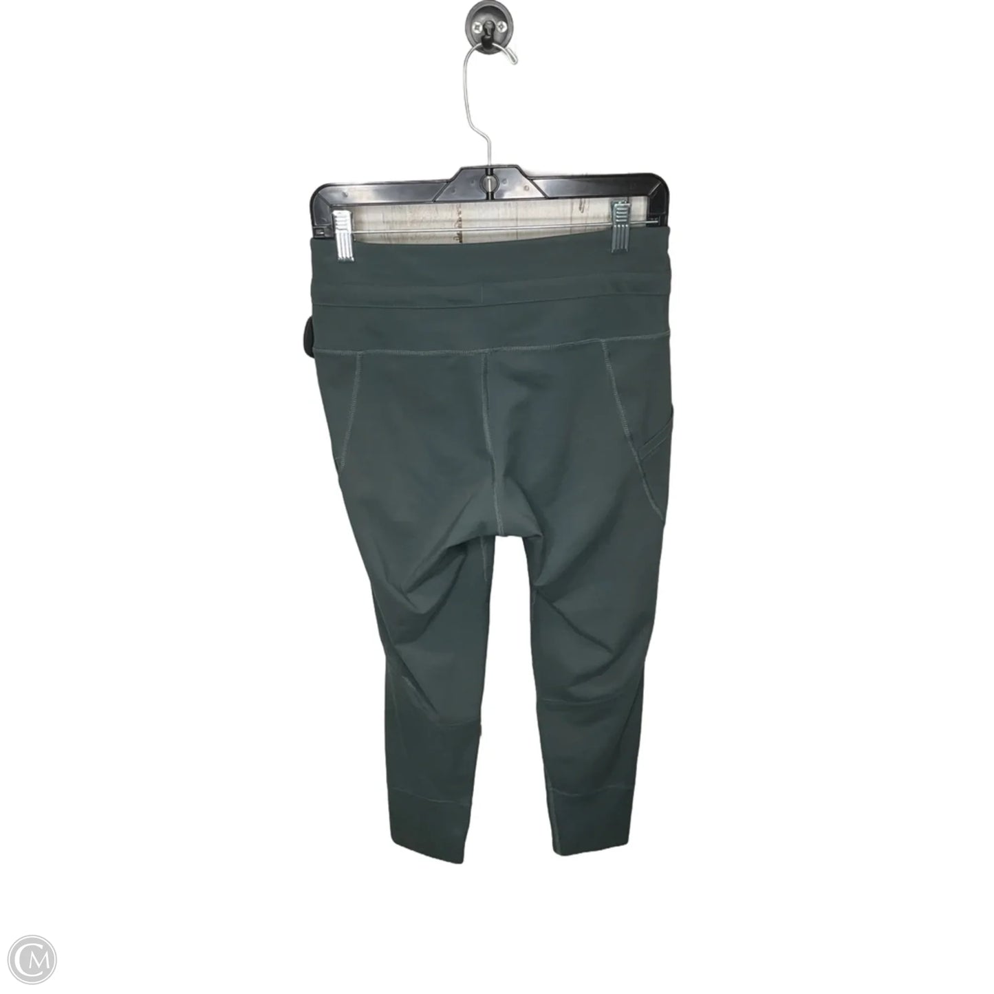 Athletic Leggings By Apana In Green, Size: M
