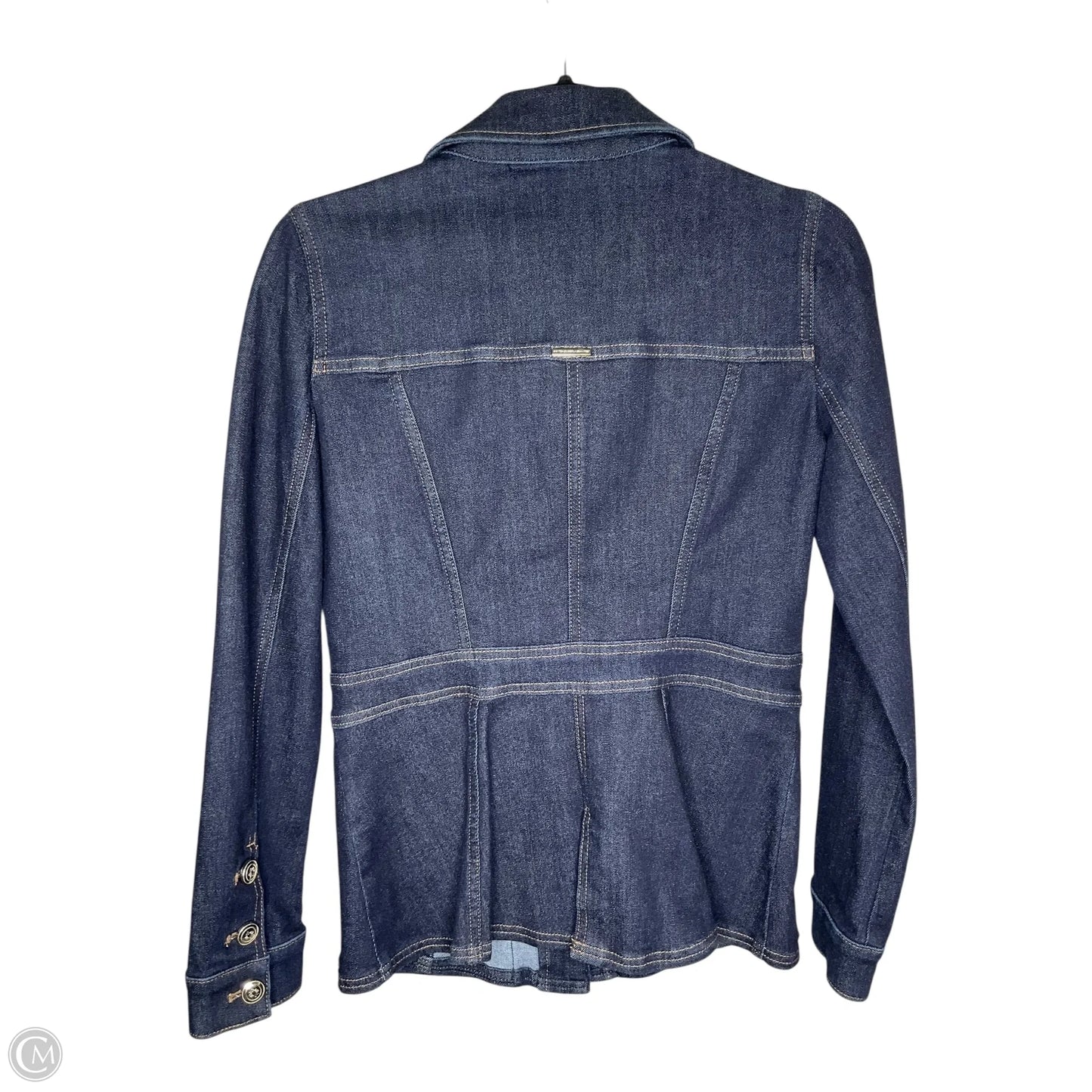 Jacket Denim By White House Black Market In Blue Denim, Size: Xs