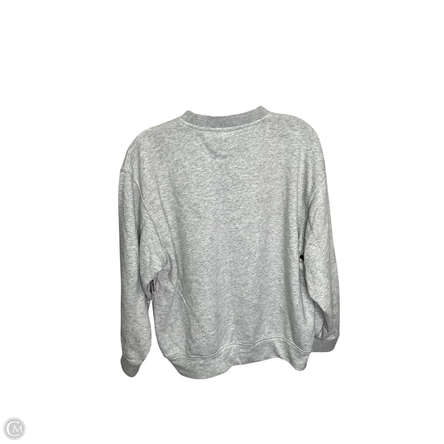 Athletic Sweatshirt Crewneck By Adidas In Grey, Size: Xs