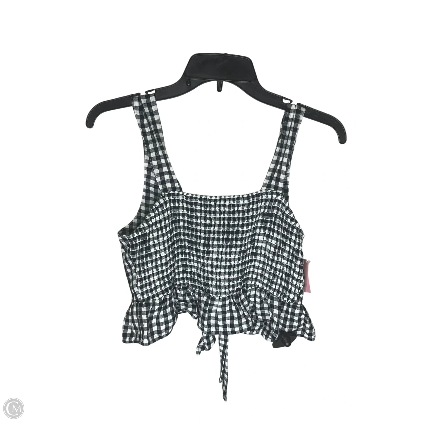 Tank Top By American Eagle In Plaid Pattern, Size: S