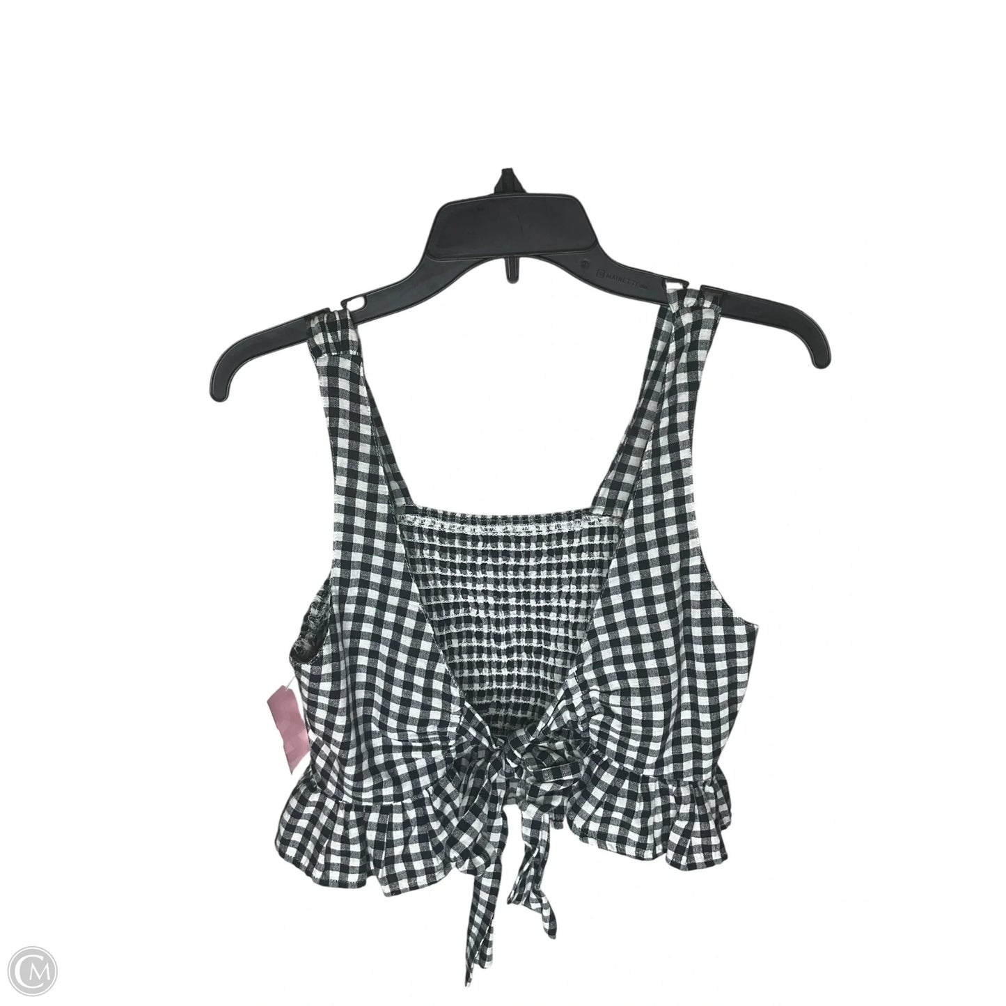 Tank Top By American Eagle In Plaid Pattern, Size: S
