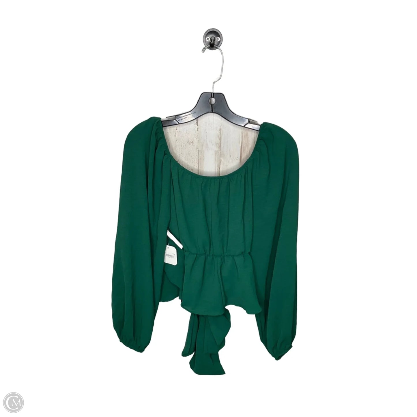 Top Long Sleeve By Altard State In Green, Size: L