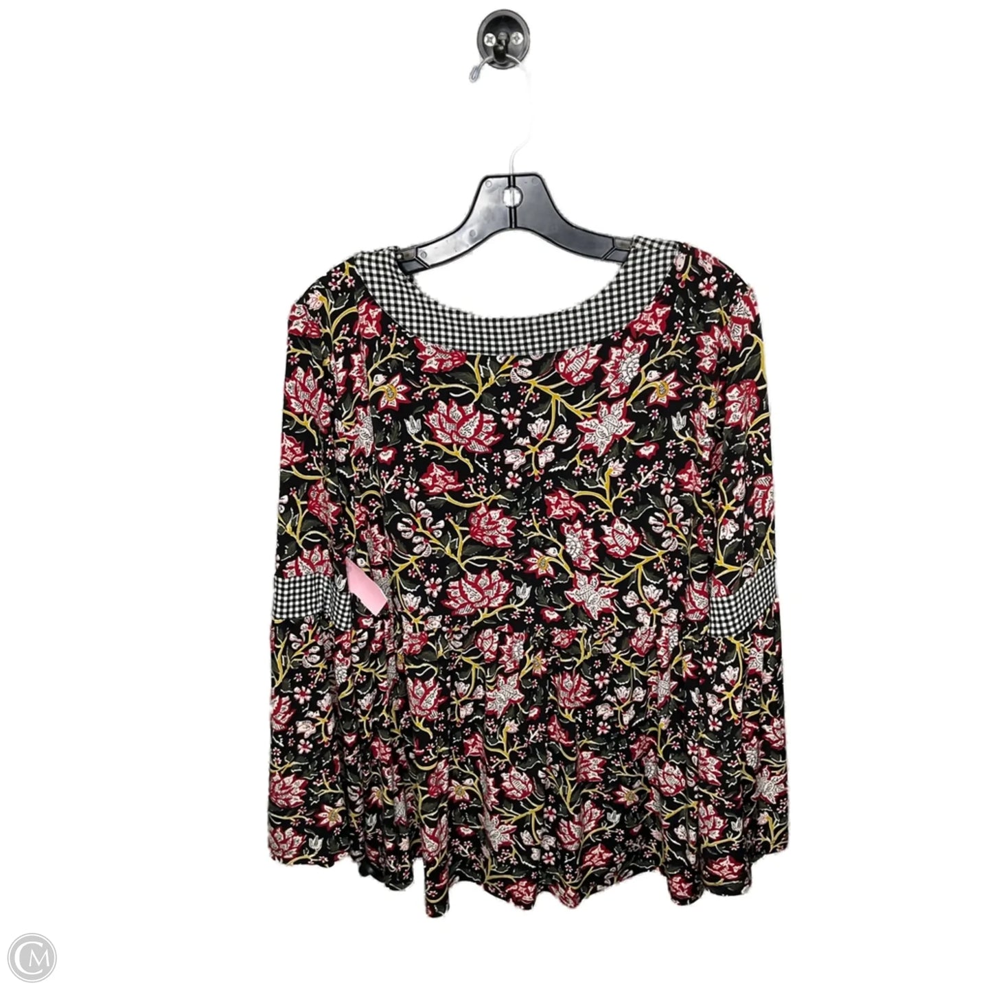Top Long Sleeve By Style And Company In Multi-colored, Size: M