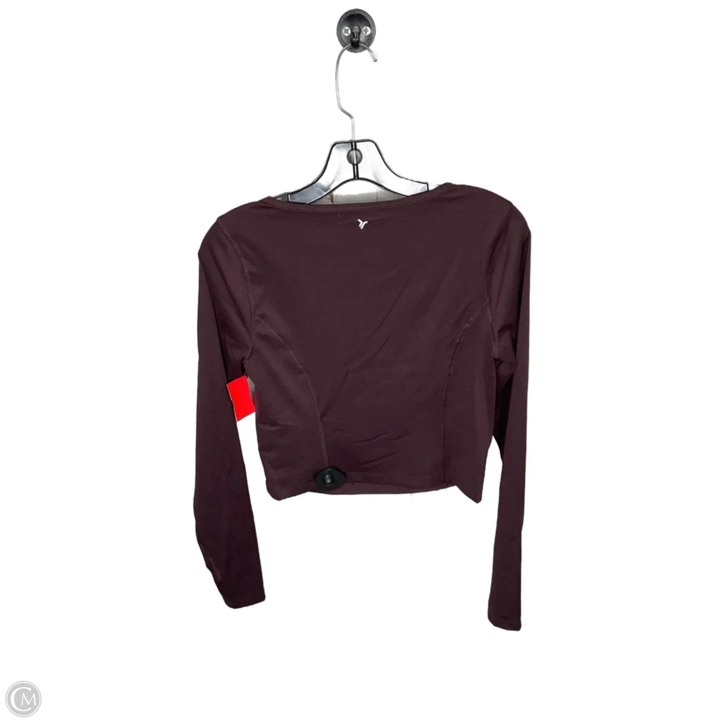 Athletic Top Long Sleeve Crewneck By Old Navy In Purple, Size: S