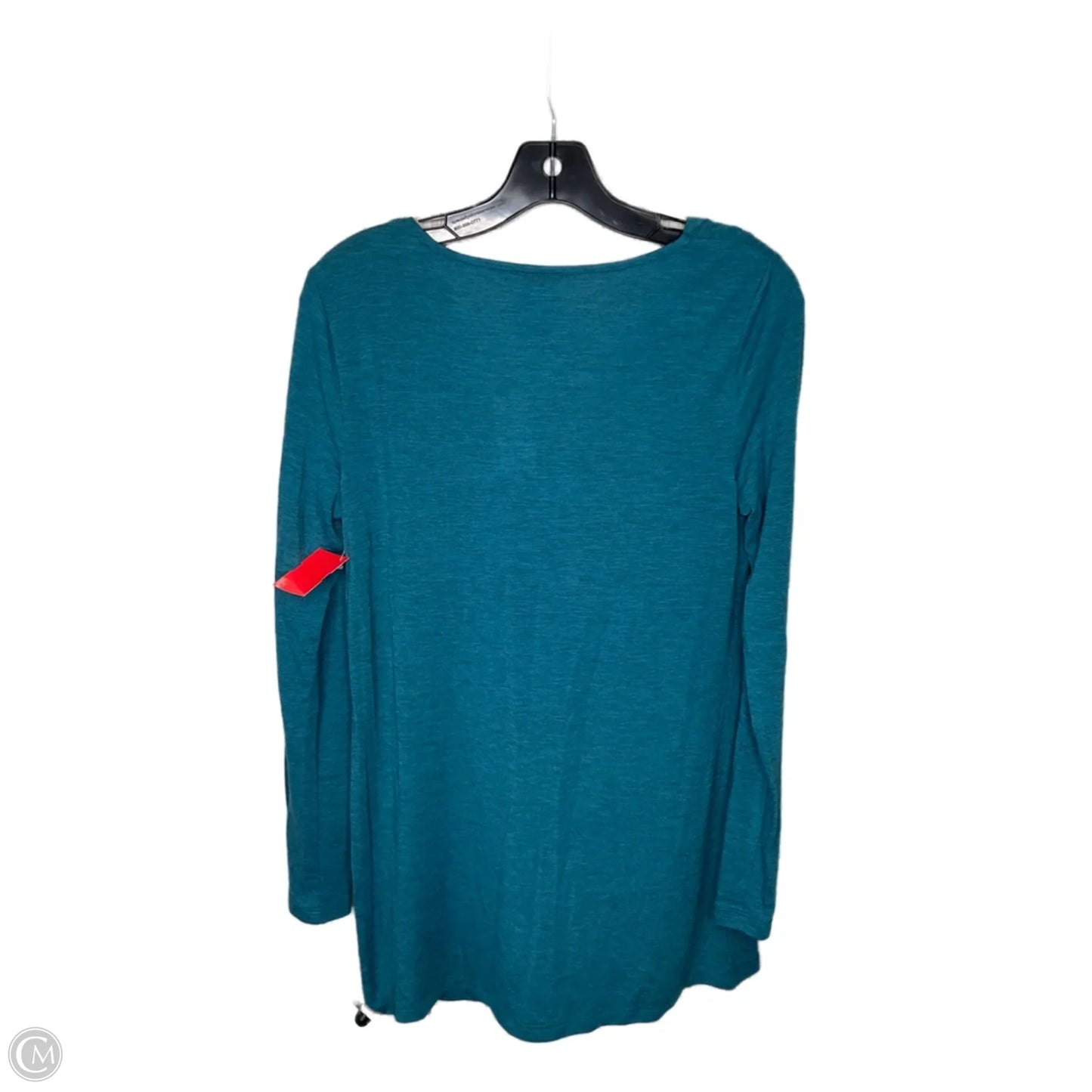 Top Long Sleeve By Ann Taylor In Blue, Size: S