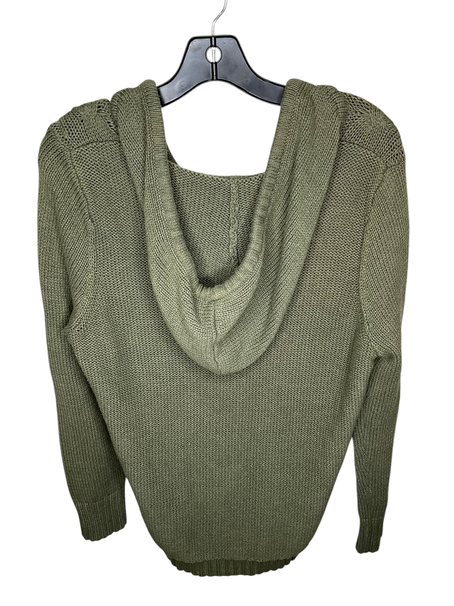 Sweatshirt Hoodie By Natural Reflections In Green, Size: M