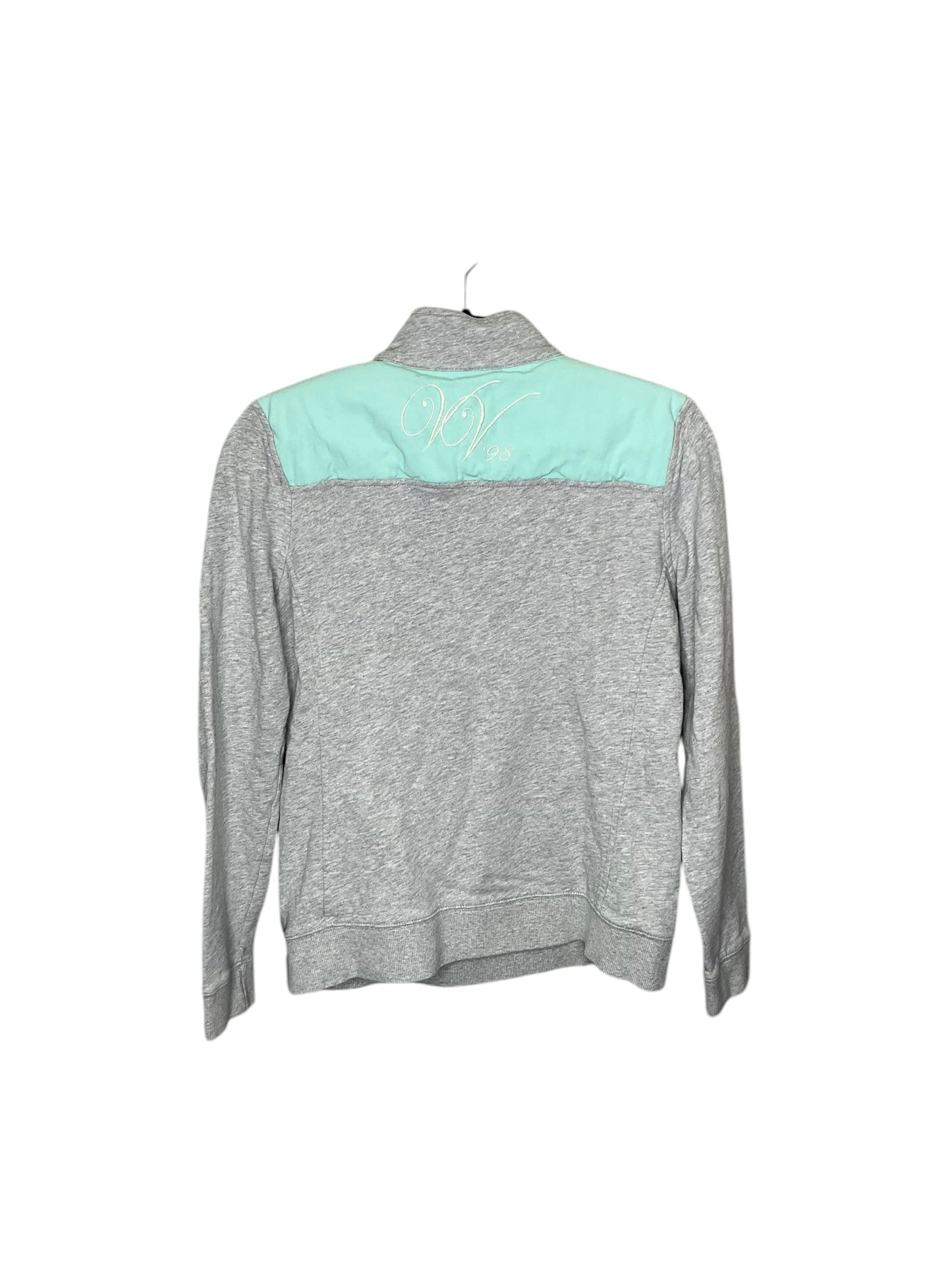 Sweatshirt Collar By Vineyard Vines In Grey, Size: S