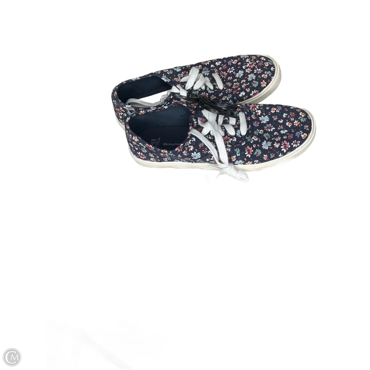 Shoes Sneakers By Time And Tru In Floral Print, Size: 9