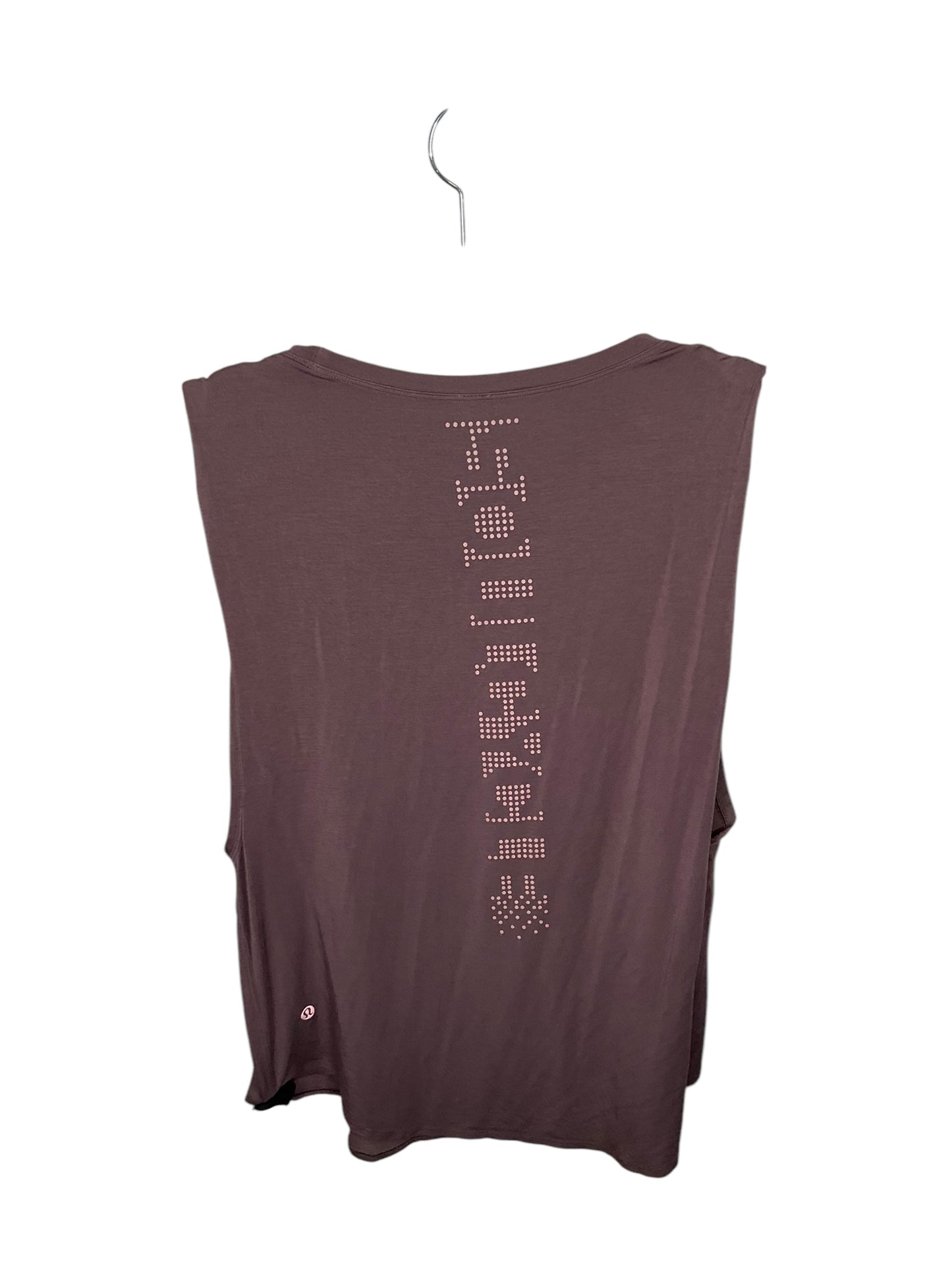 Tank Top By Lululemon In Red, Size: 4