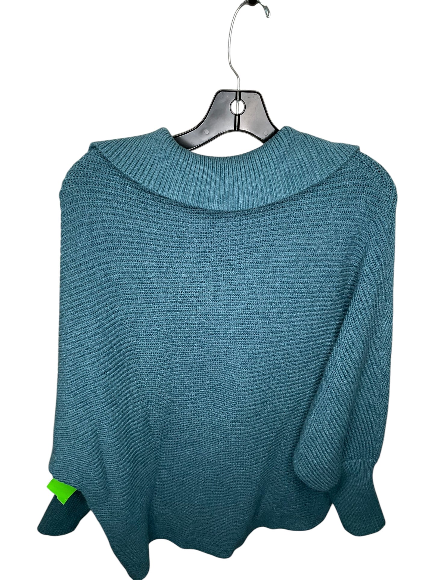 Sweater By Clothes Mentor In Blue, Size: L