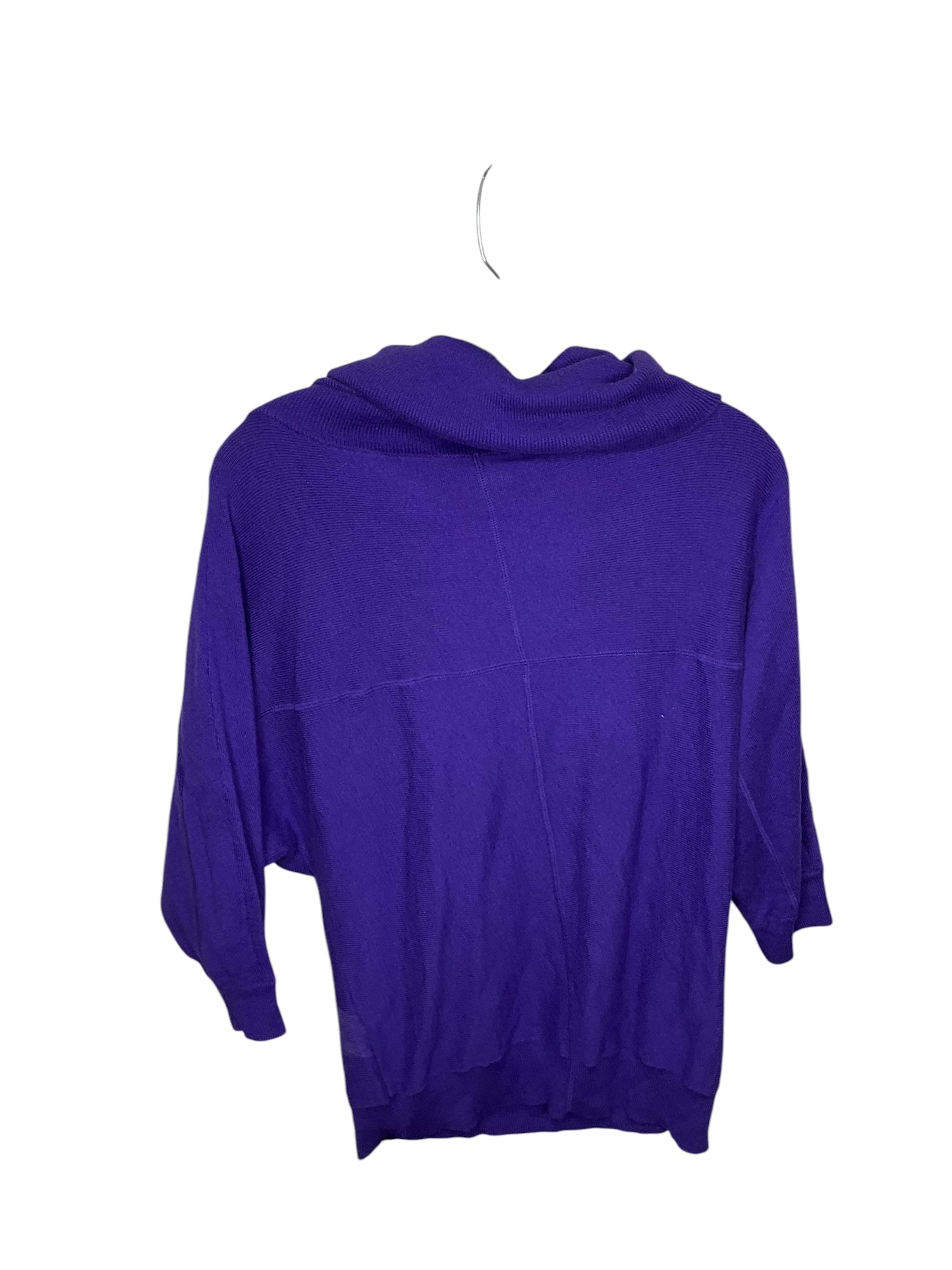 Sweater By Chicos In Purple, Size: 0