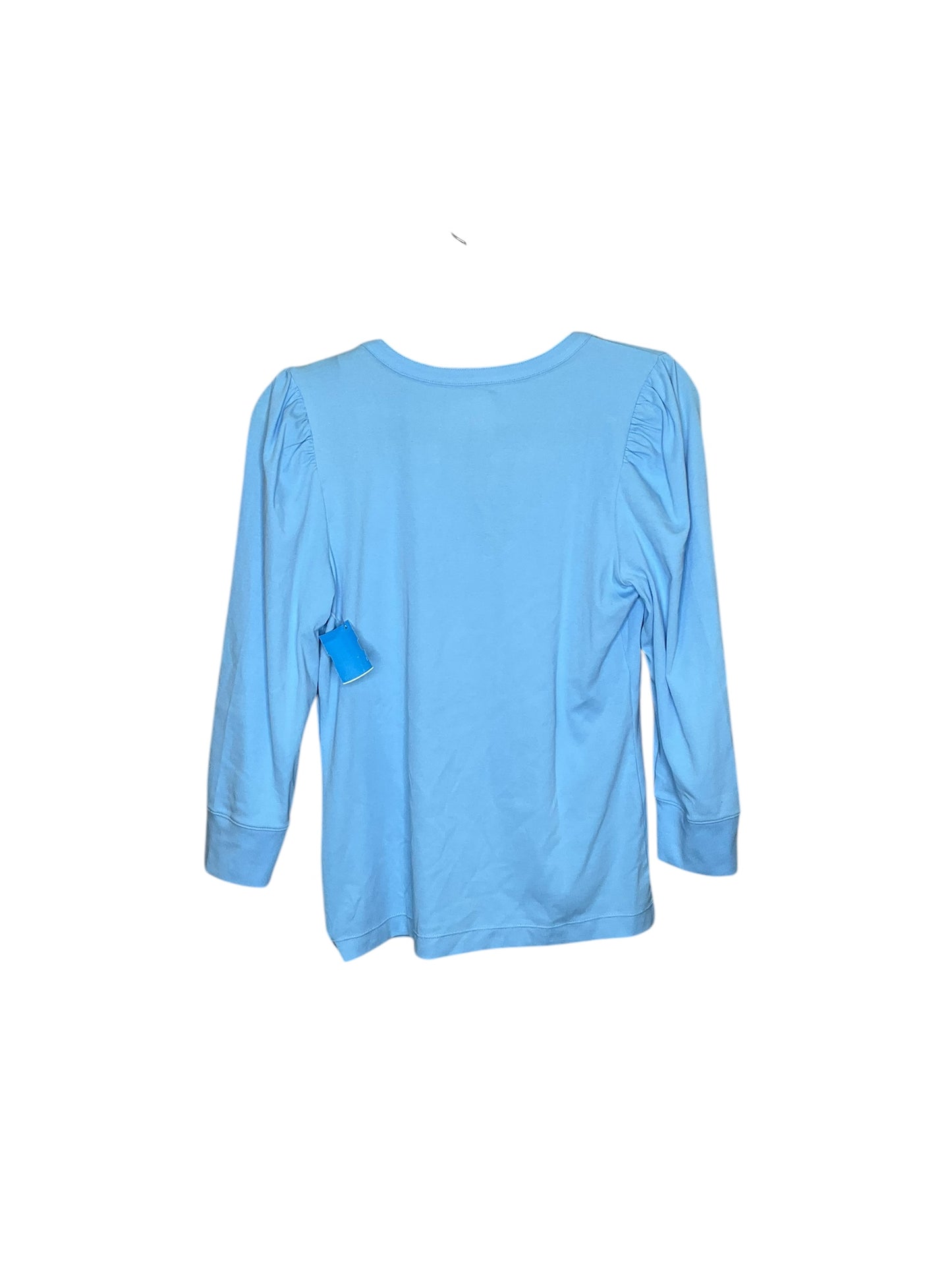 Top Long Sleeve By Lilly Pulitzer In Blue, Size: M