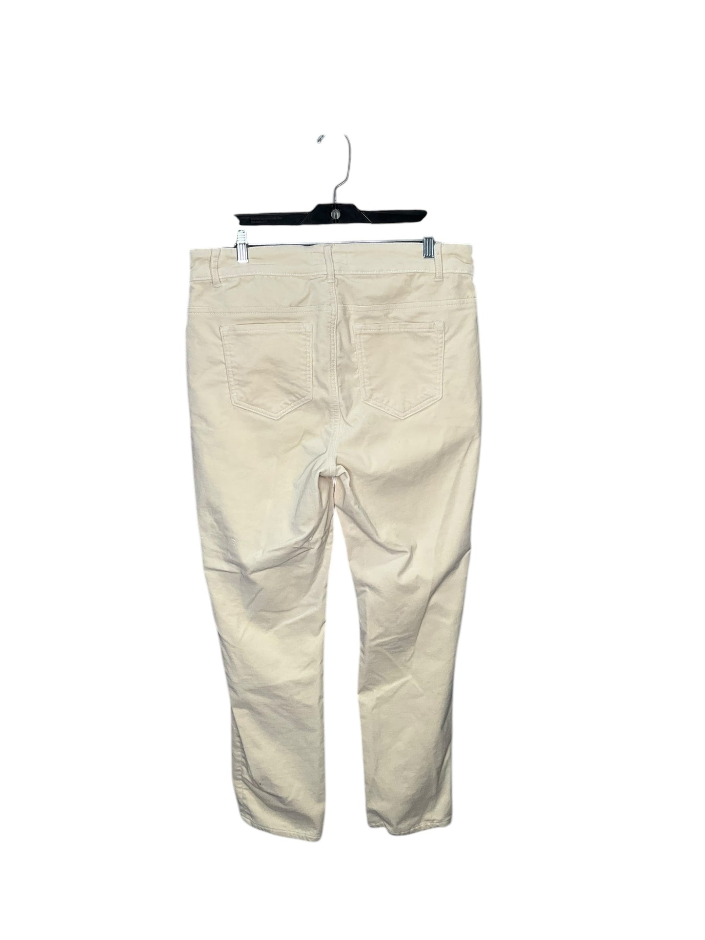Jeans Straight By Altard State In Cream, Size: 14