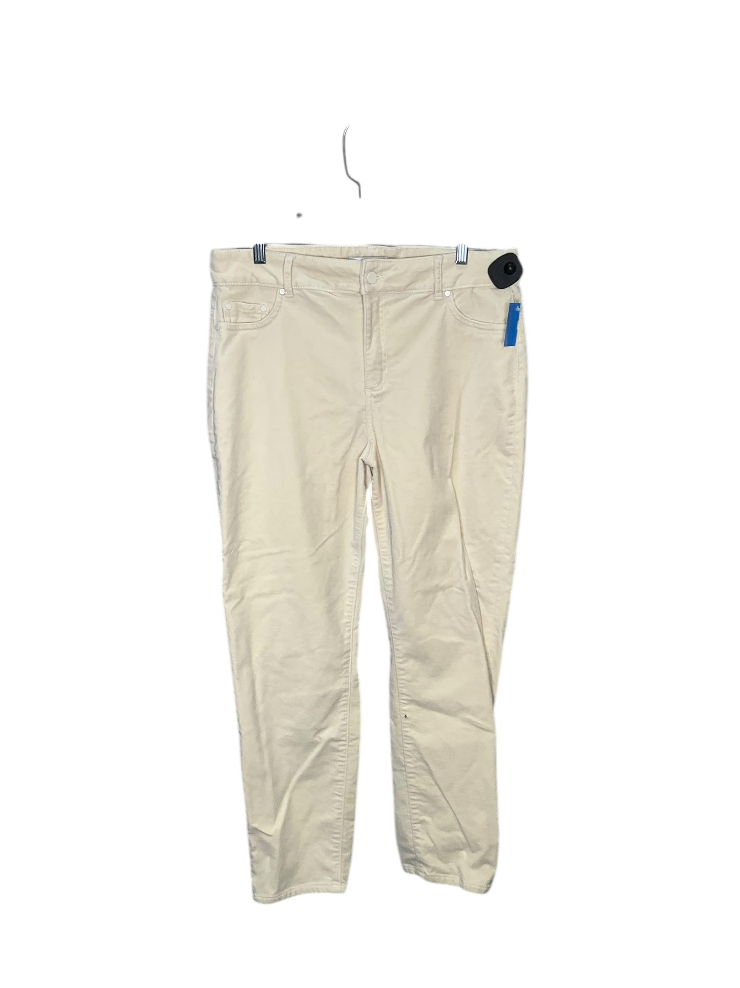 Jeans Straight By Altard State In Cream, Size: 14