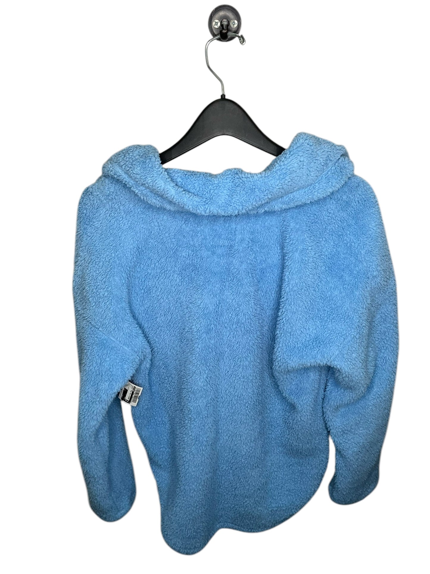Jacket Faux Fur & Sherpa By Ci Sono In Blue, Size: S