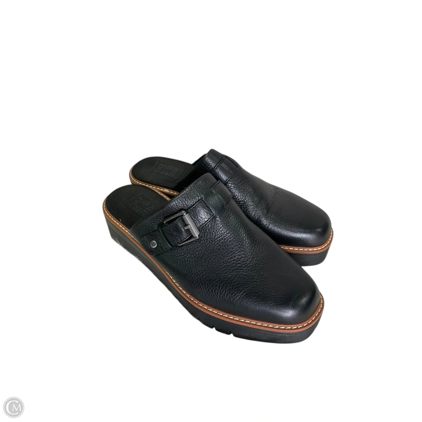 Sandals Heels Platform By Naturalizer In Black, Size: 8.5