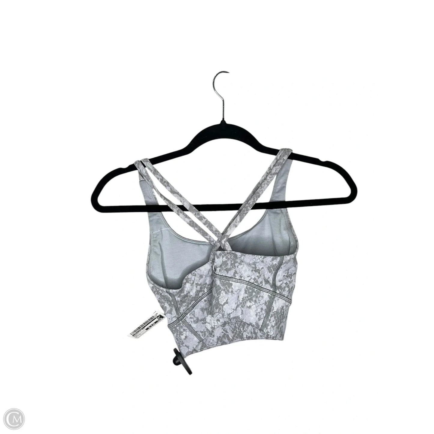 Athletic Bra By Lululemon In Grey, Size: 2