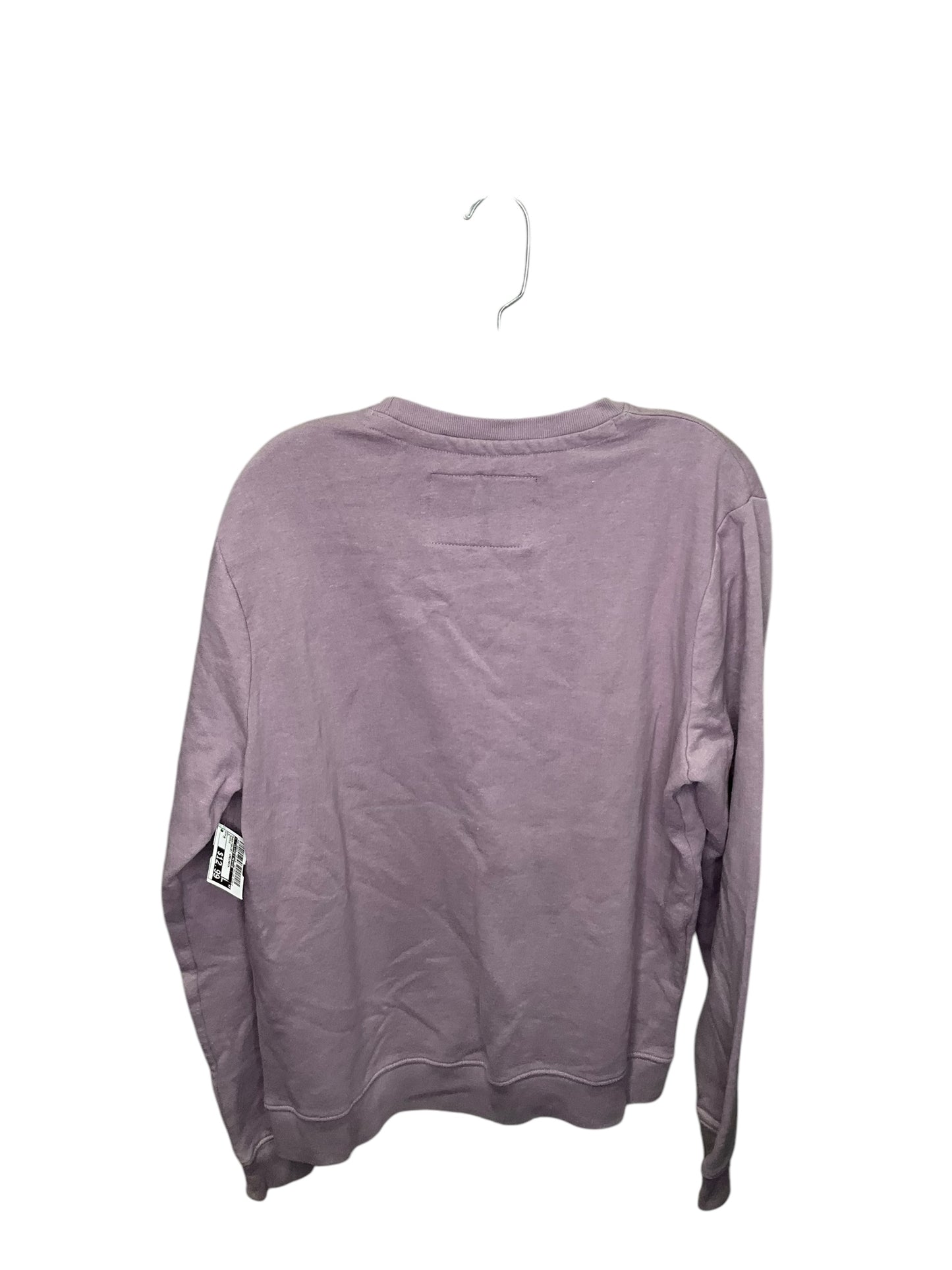 Sweatshirt Crewneck By Clothes Mentor In Purple, Size: M
