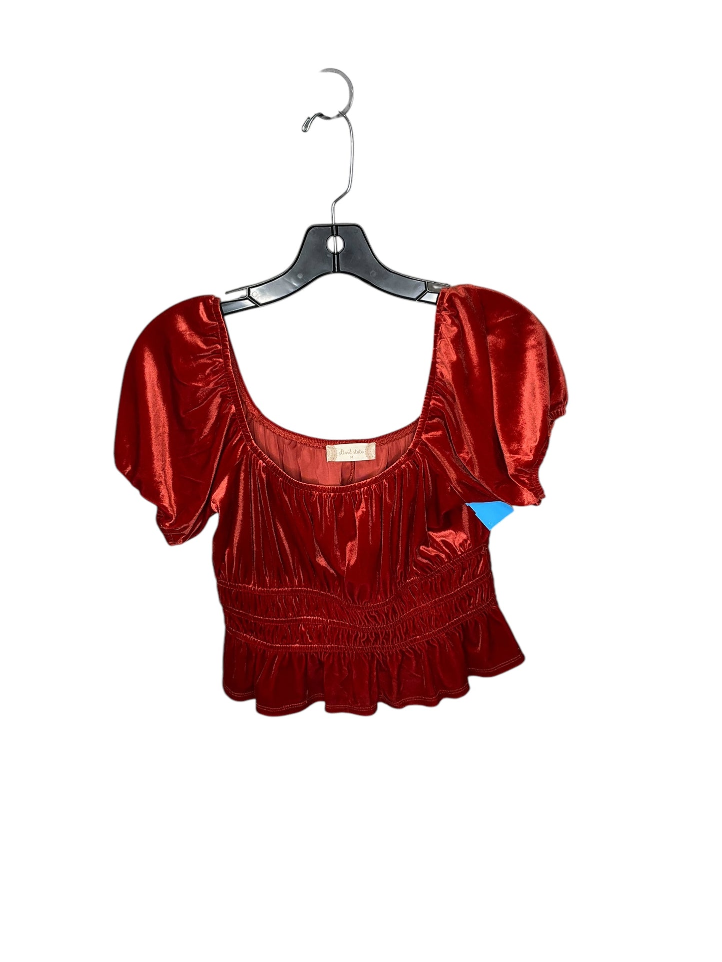 Top Short Sleeve By Altard State In Red, Size: M