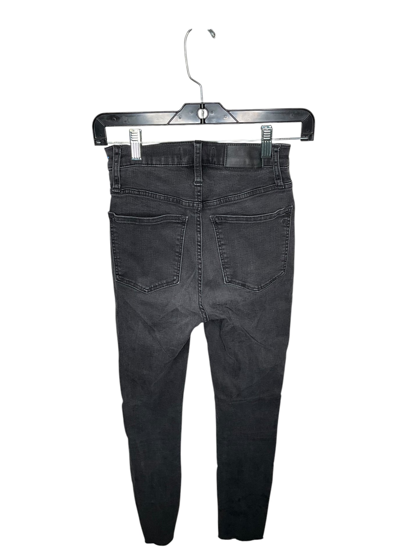 Jeans Skinny By Madewell In Black, Size: 0