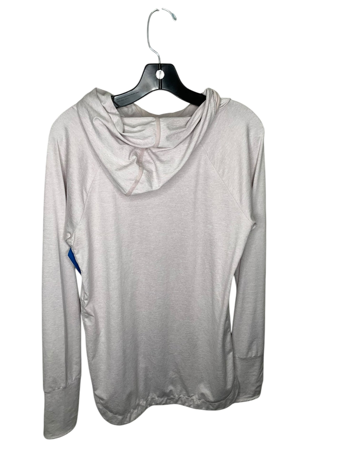 Sweatshirt Hoodie By Athleta In Pink, Size: M