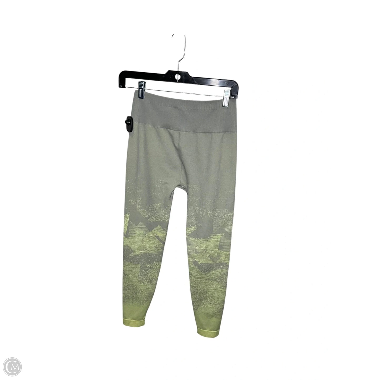 Athletic Leggings By Gym Shark In Green, Size: S