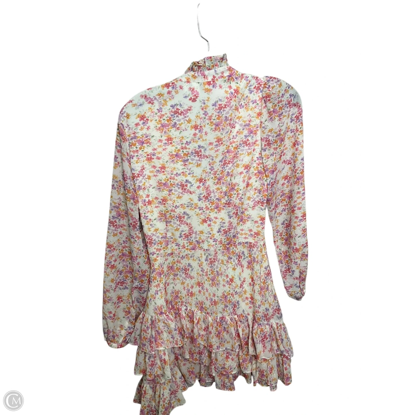 Dress Party Short By Clothes Mentor In Floral Print, Size: Xs