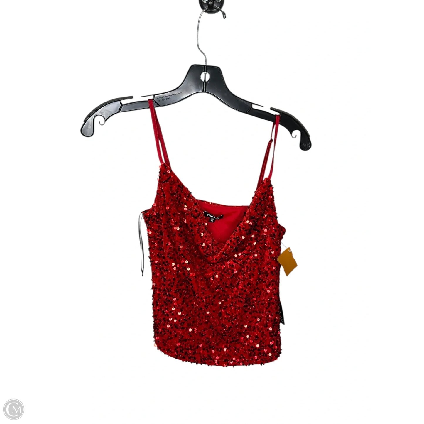 Tank Top By Express In Red, Size: Xs