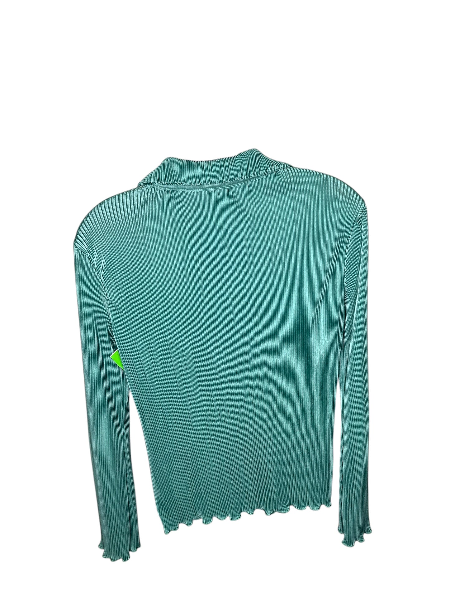 Top Long Sleeve By Dolan Left Coast In Blue, Size: Xs