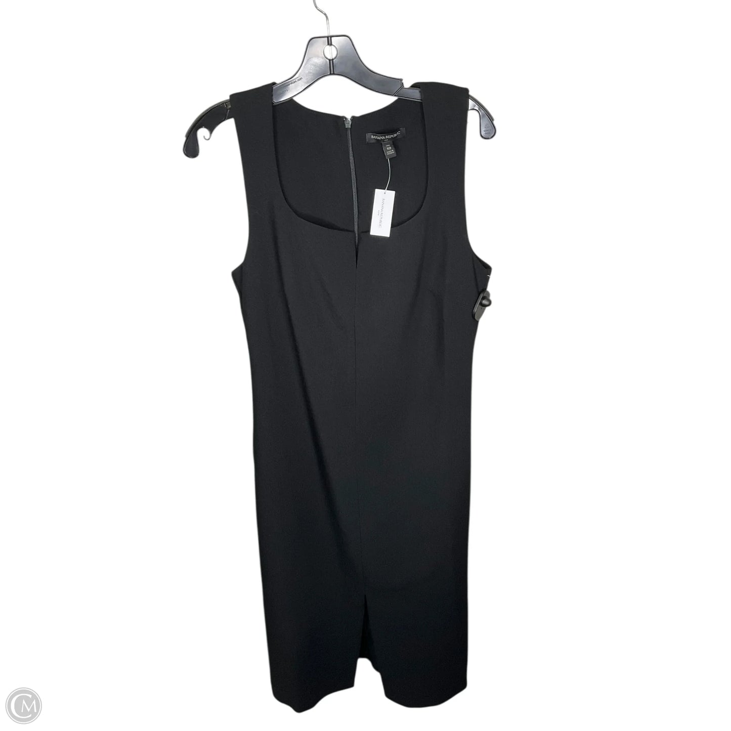 Dress Casual Maxi By Banana Republic In Black, Size: 10