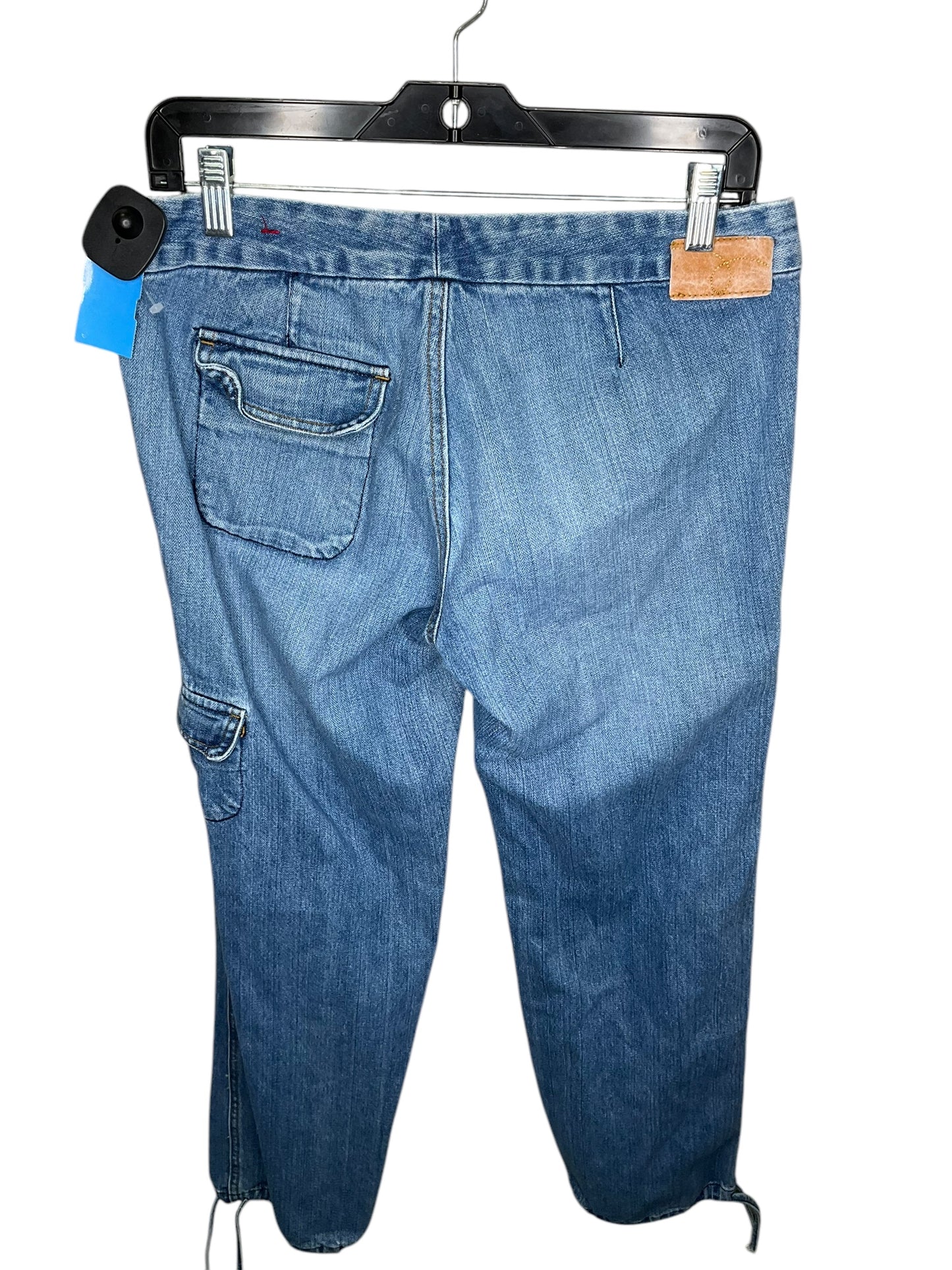 Jeans Wide Leg By Clothes Mentor In Blue Denim, Size: 4