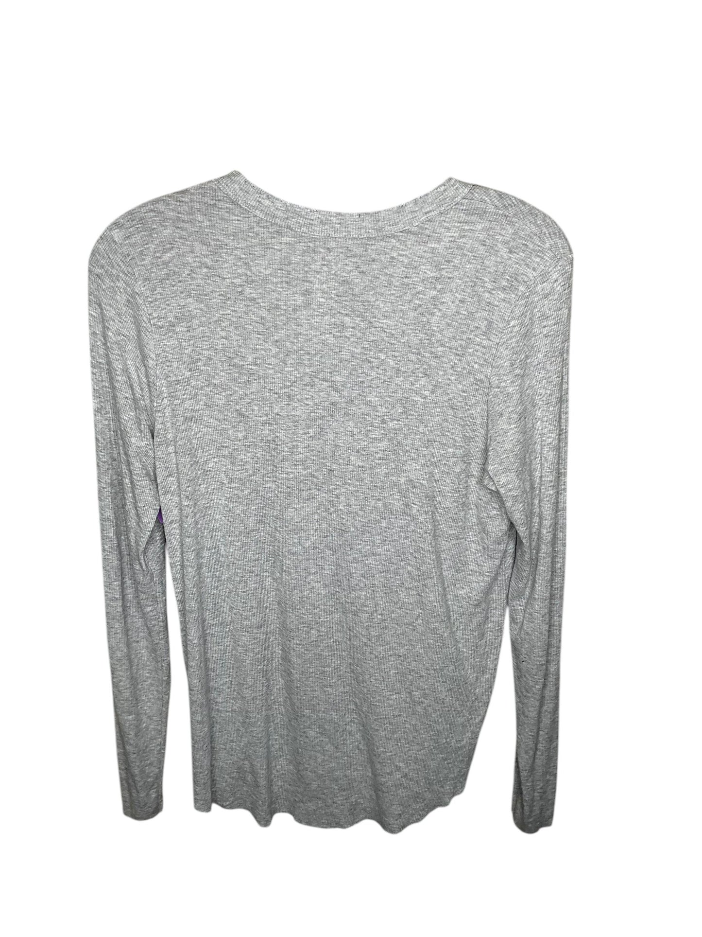 Top Long Sleeve Basic By Aerie Size: M