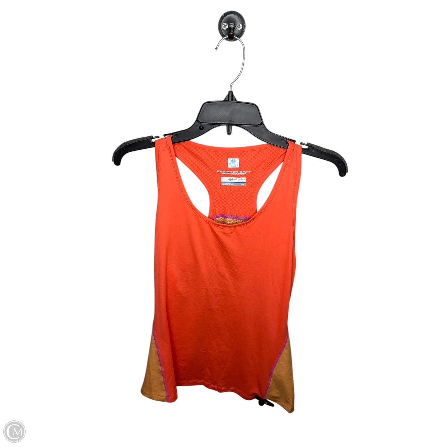 Athletic Tank Top By Columbia In Orange, Size: M