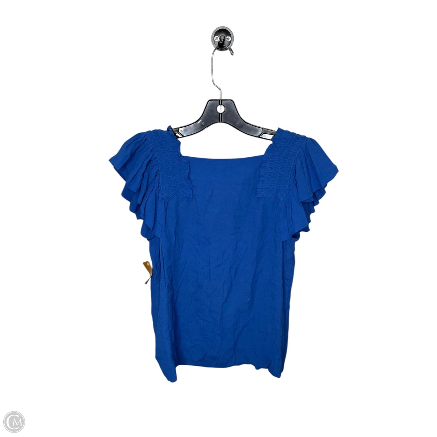 Top Short Sleeve By Maeve In Blue, Size: 6